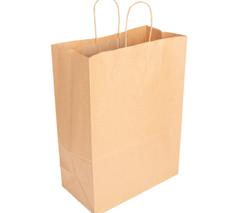 Sacos de Papel Kraft com Asas 32x16x43cm 250 Unidades