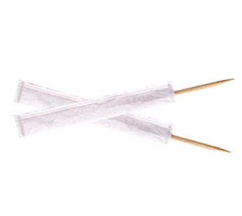 Palitos de Madeira Embalados Individualmente Branco 1000 Palitos