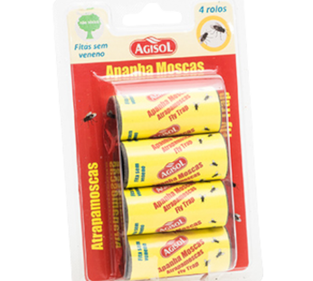 Agisol Fita Apanha Moscas – 4 Unidades
