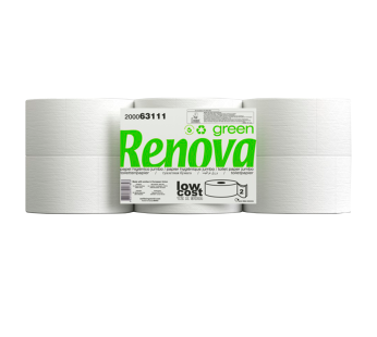 Papel Higiénico Renova Jumbo 12 Rolos x 90m
