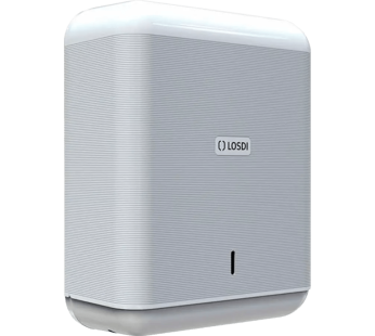 Dispensador de Toalhas de Mão Eco-Luxe ABS Branco
