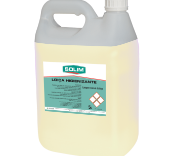 Solim Loiça Higiene 5l – Detergente Higienizante de Loiça Manual