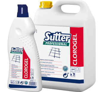 Sutter Clorogel 1l – Detergente Higienizante Clorado