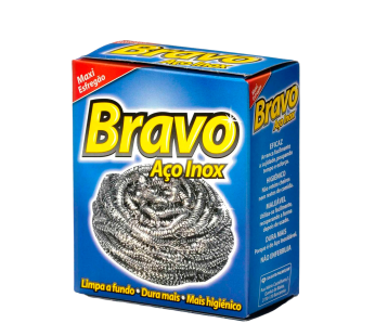 Bravo Esfregão Inox