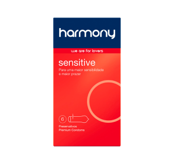 Preservativos Harmony Sensitive 6
