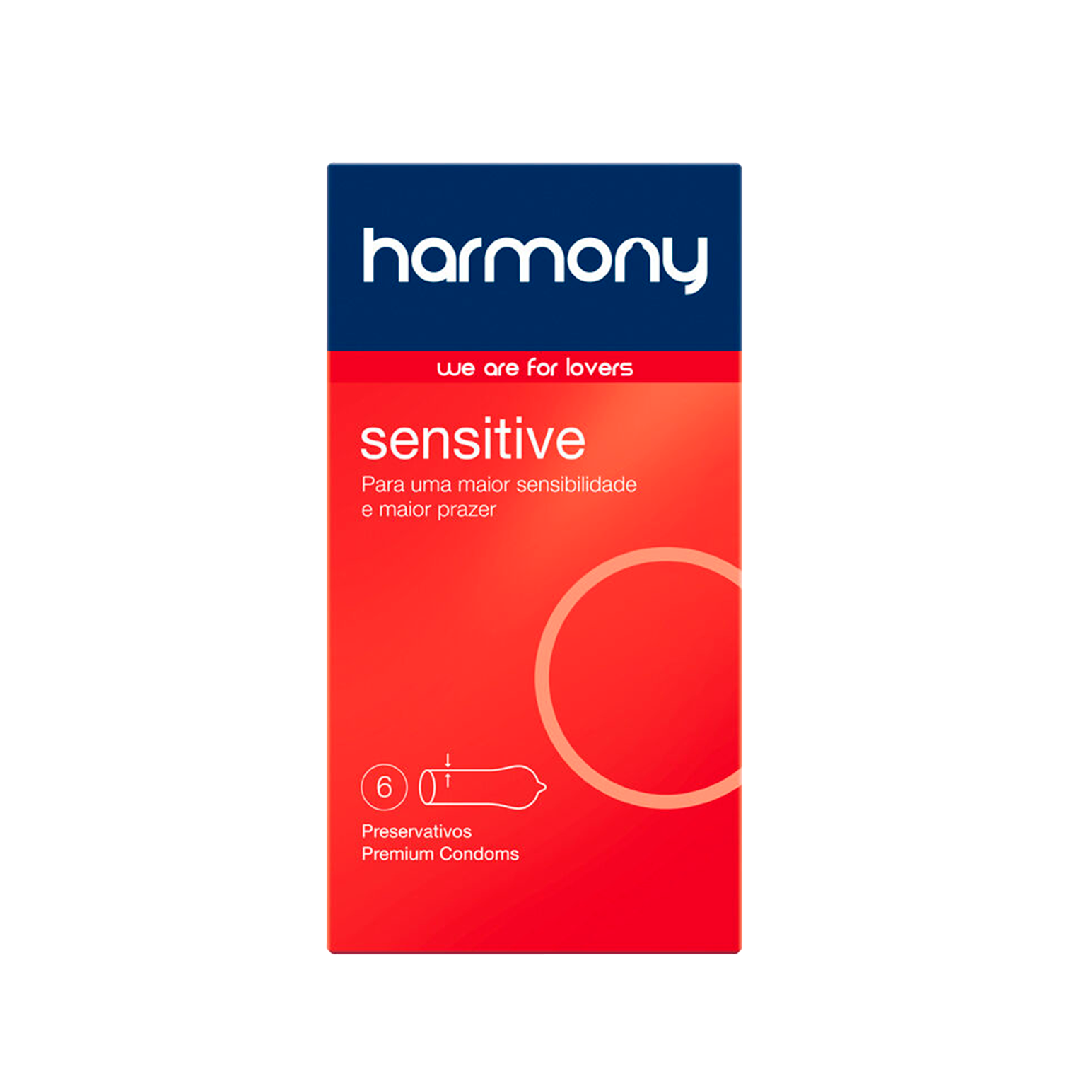 Preservativos Harmony Sensitive 6
