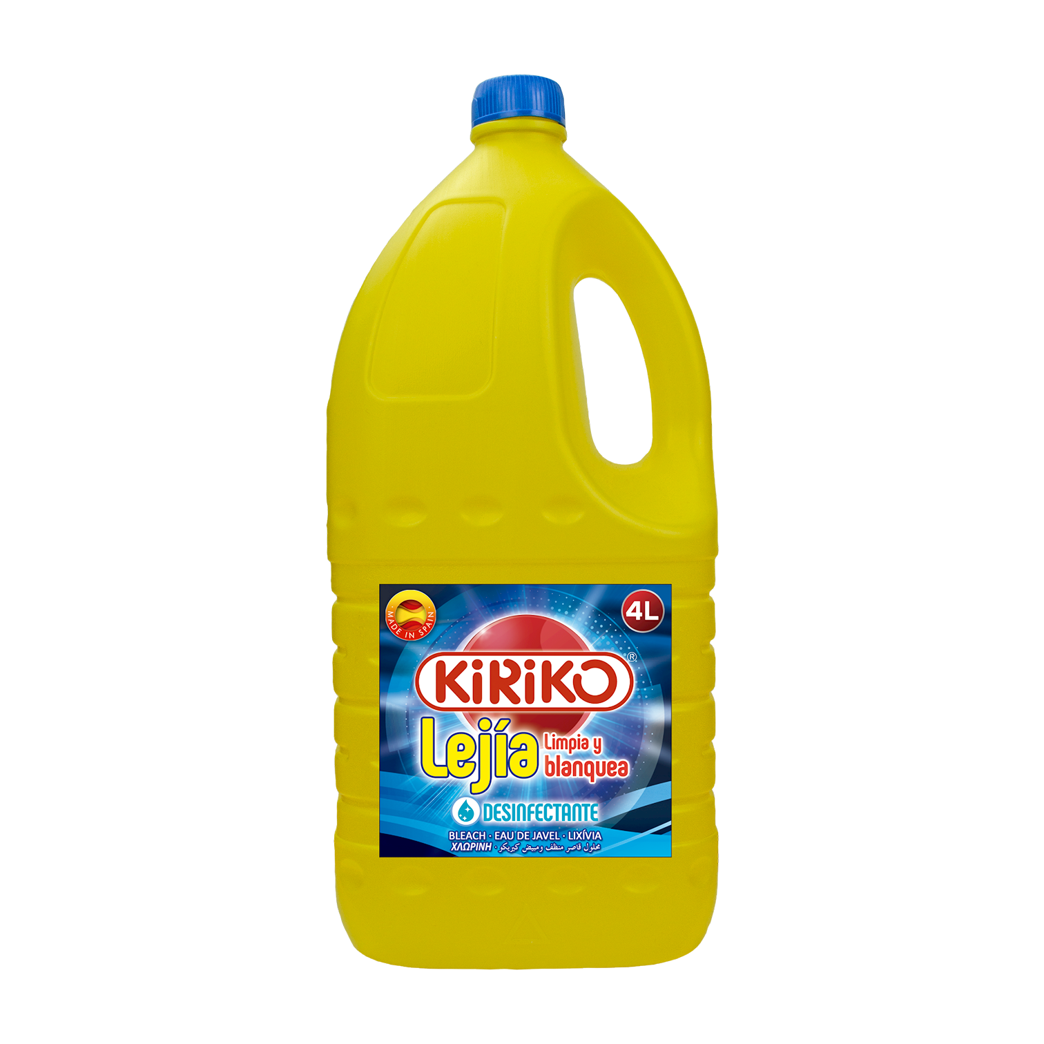 Kiriko Lixívia Limpa e Branqueia 4l