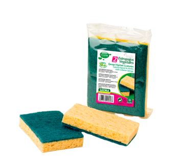 Esponja de Fibras Vegetais – 2 Unidades