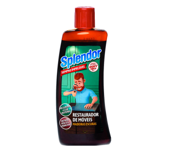 Splendor Restaurador de Móveis 170ml – Madeiras Escuras