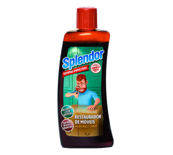 Splendor Restaurador de Móveis 170ml – Madeiras Claras