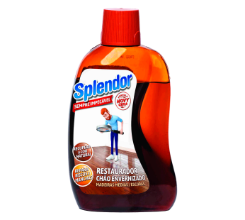 Splendor Restaurador de Chão 500ml – Madeiras Médias / Escuras