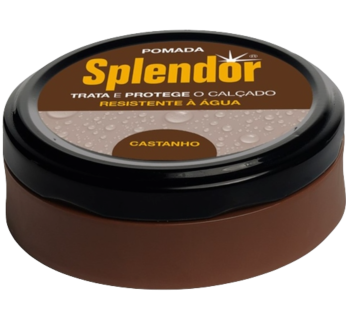 Splendor Pomada para Calçado 50gr – Castanho