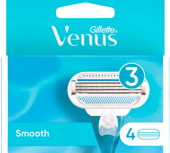 Gillette Venus Smooth – 4 Recargas