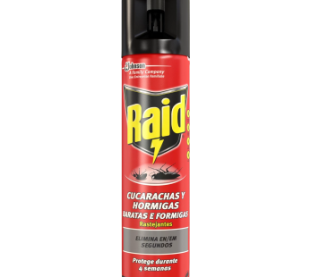 Raid Rastejantes Baratas e Formigas Spray 400ml