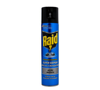 Raid Super Rápido Moscas e Mosquitos 400ml