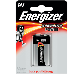 Energizer Pilhas Alcalinas 9V – 1 Pilha