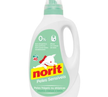 Norit Detergente Líquido Peles Sensíveis 40 doses