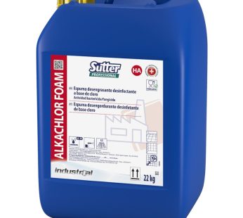 Sutter Alkachlor Foam Ha 22kg – Espuma Desengordurante Desinfetante