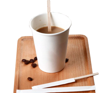Mexedores de Madeira para Café – 9cm – Embalados Individualmente – 100 Unidades