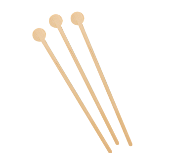 Agitador de Bebidas em Madeira – 15cm – 100 Unidades