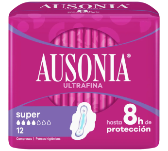 Ausonia Ultrafina Super – 12 Pensos