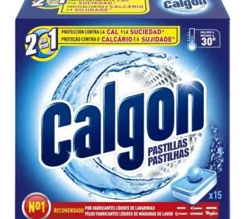 Calgon Pastilhas Anticalcário – 15 Pastilhas