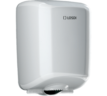Dispensador de Papel em Mecha Elegance ABS Branco