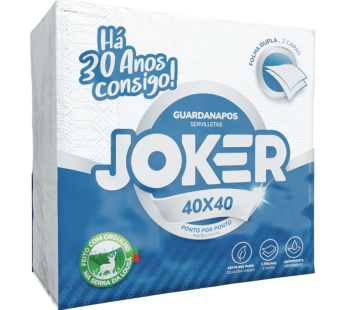 Guardanapos 40x40cm Branco Joker