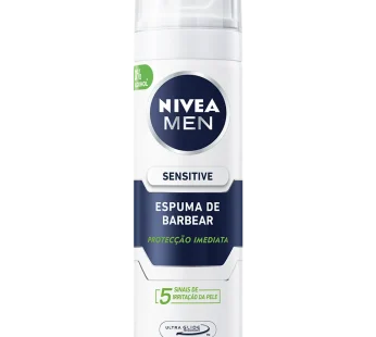 Nivea Men Espuma de Barbear Sensitive 200ml