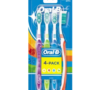 Oral-B Escova Shiny Clean 4 Unidades