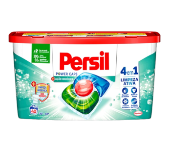 Persil Power Caps Higiene 40 Cápsulas