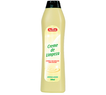 Creme de Limpeza Limão 750ml Agisol