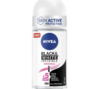Nivea Desodorizante Roll-On Black & White Original 50ml