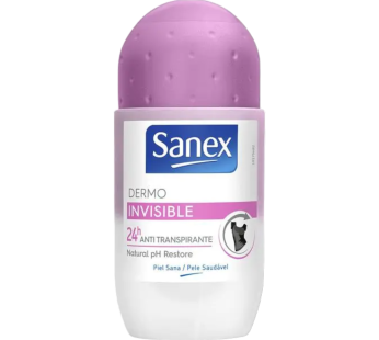 Sanex Desodorizante Dermo Invisible Roll-On 50ml