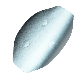 Tampas para Forma Oval  1900ml 100 Unidades