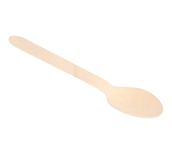 Colher de Madeira Makan – 15,8cm – 100 Unidades