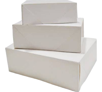 Caixa de Pastelaria P12 – 19x15x6,5cm – 200 Unidades