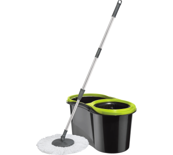 Conjunto Balde + Esfregona Rotativa – Sistema Fácil 360º