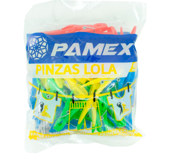 Molas de Plástico “Lola” para Roupa (60 unidades)