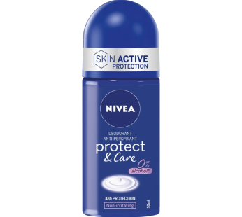 Nivea Desodorizante Roll-On Protect & Care 50ml