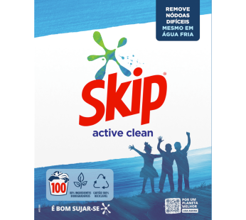 Skip Active Clean Pó – 100 Doses