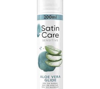 Gillette Satin Care Aloé Vera – Gel de Barbear – 200ml