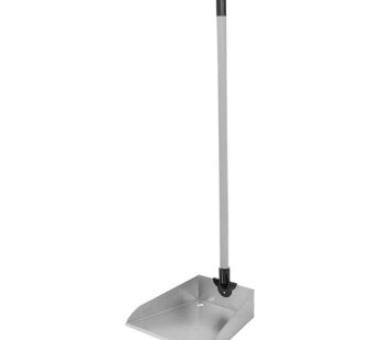 Pá do Lixo Metálica com Cabo Metálico de 80cm