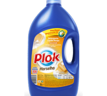 Plok Detergente Roupa Marselha 5Lt – 100 Doses