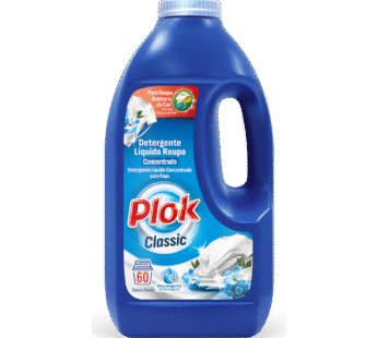 Plok Detergente Roupa Classic 3Lt – 60 Doses